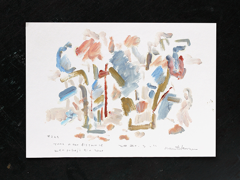 Takero Kano painting