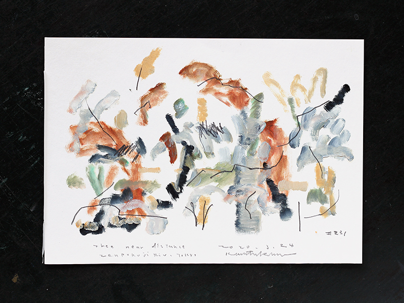 Takero Kano painting