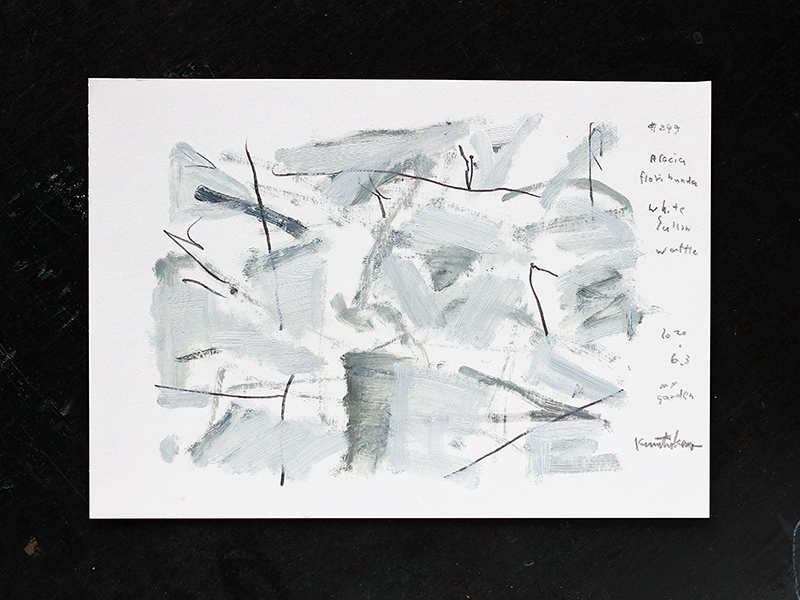 Takero Kano painting