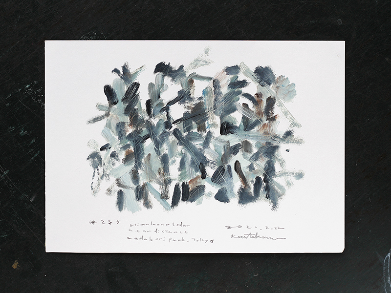 Takero Kano painting